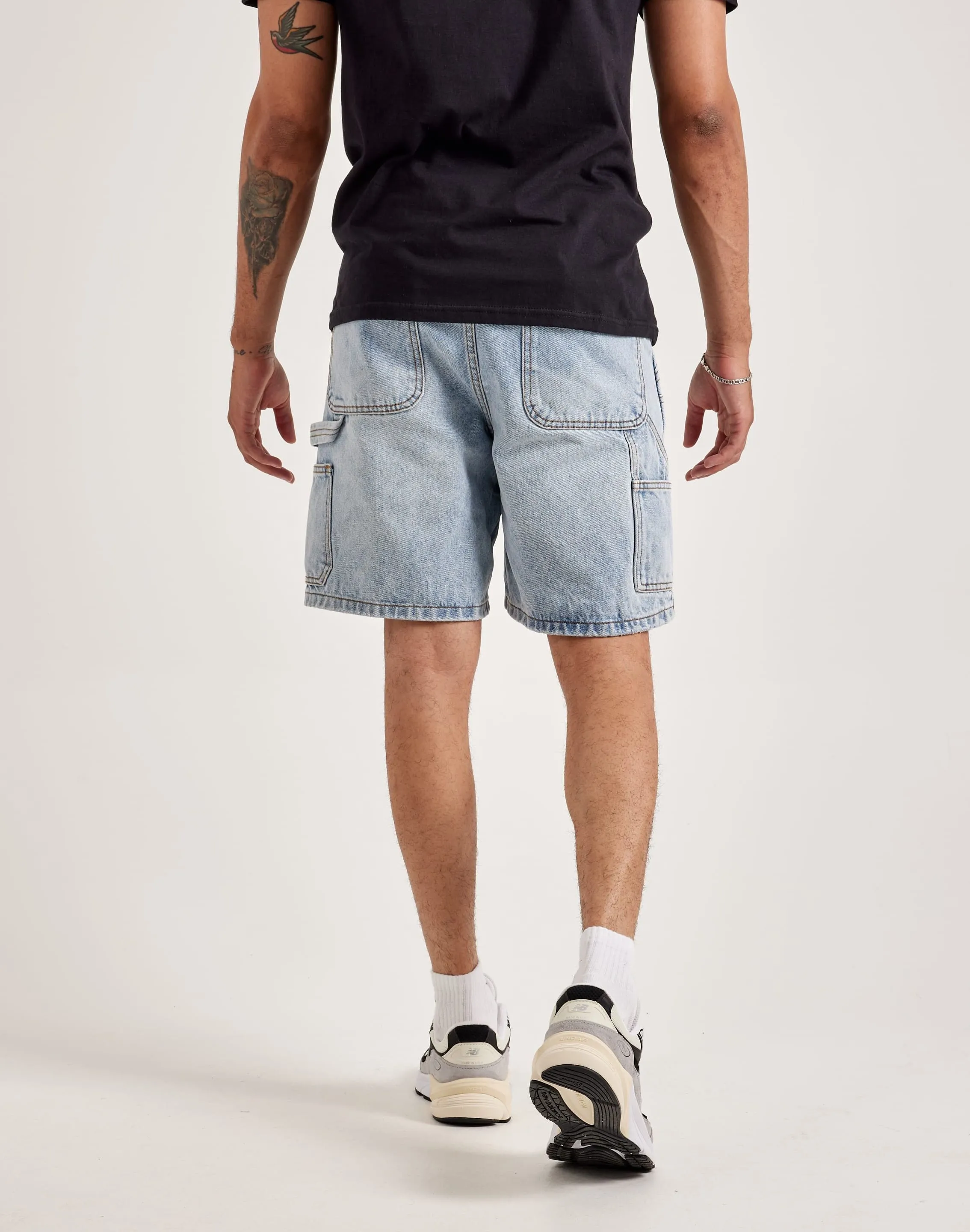 EPTM Double-Knee Carpenter Denim Shorts