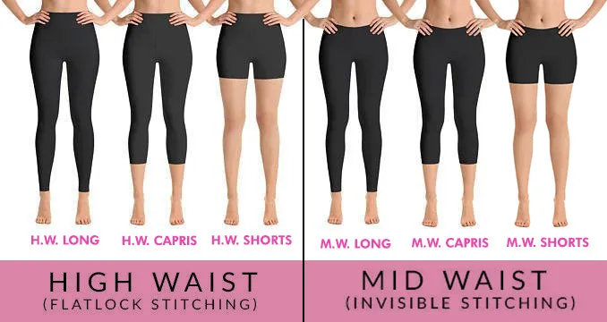 Floral leggings, Capris and Shorts