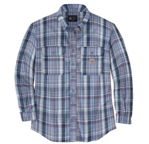 FR Rugged Flex Twill Plaid Shirt - Coastal