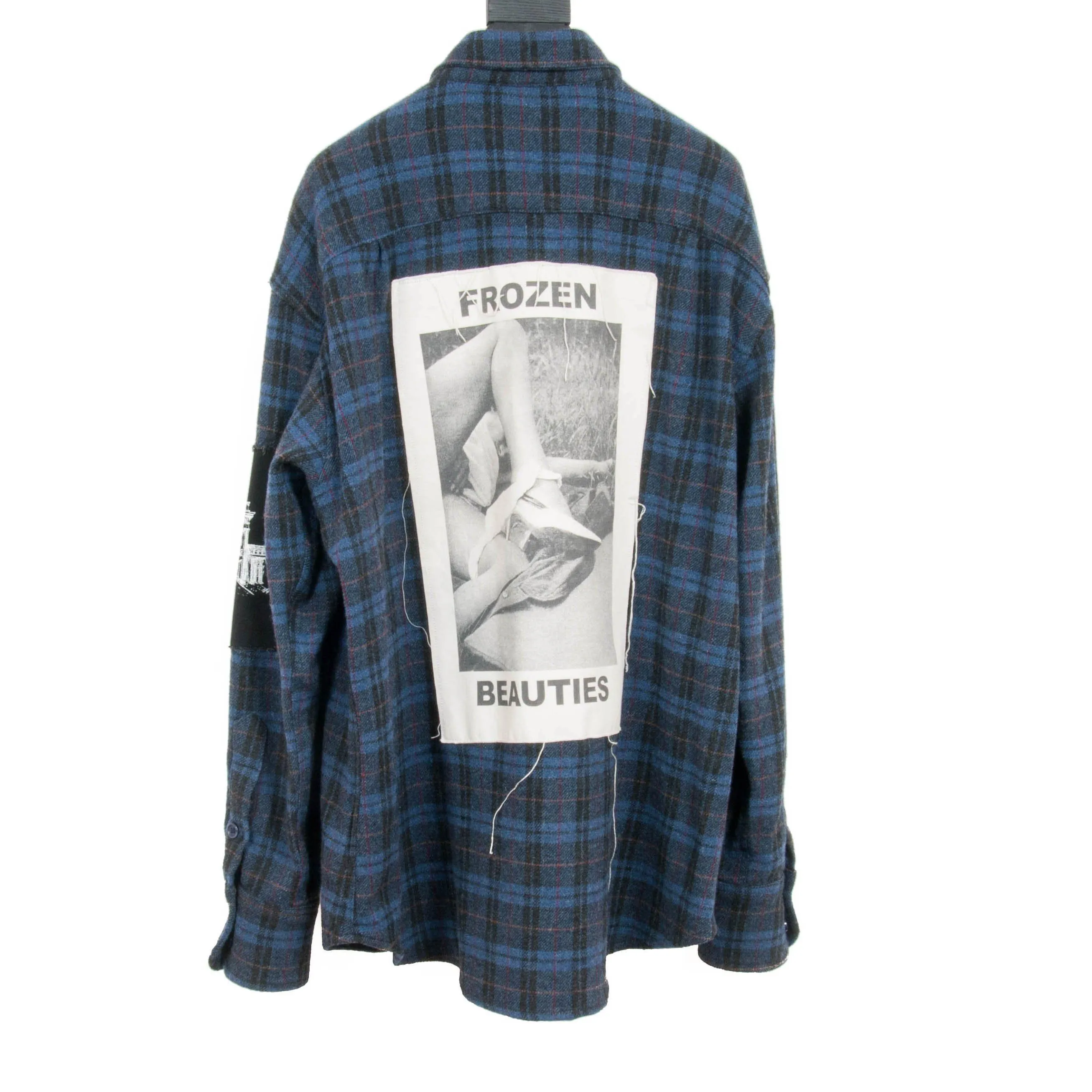 Frozen Beauties Oversized Wool Flannel