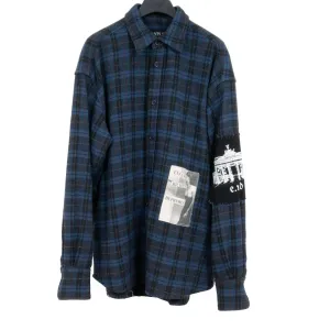 Frozen Beauties Oversized Wool Flannel