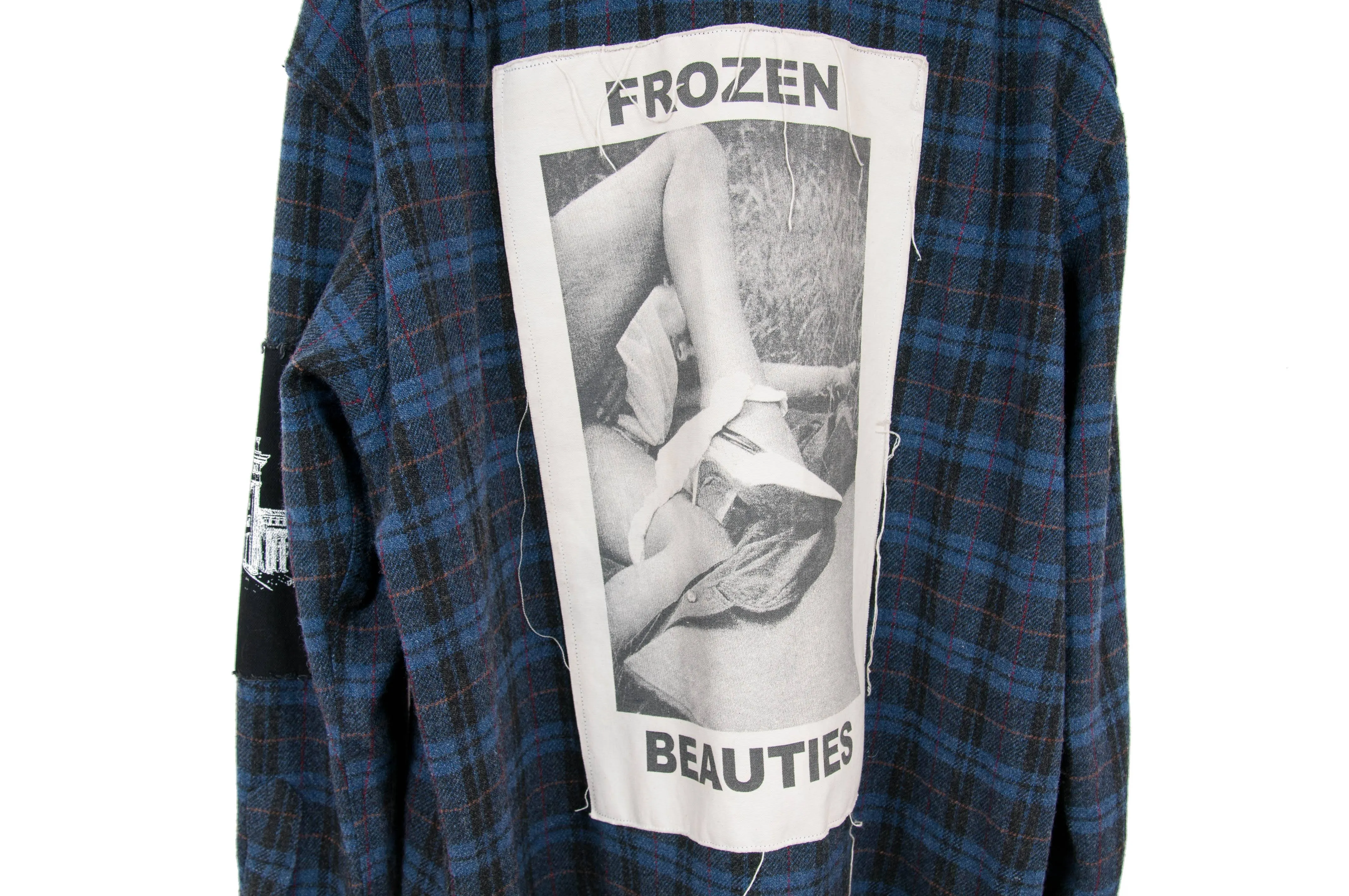 Frozen Beauties Oversized Wool Flannel