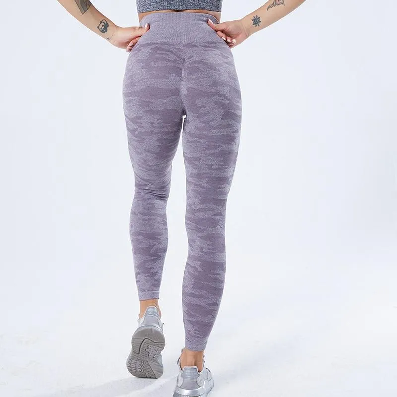 Full Camo High Waist Fitness Leggings