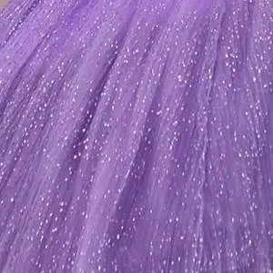 Girls Glitter Tiered Gown by Mini Quince 80018MQ