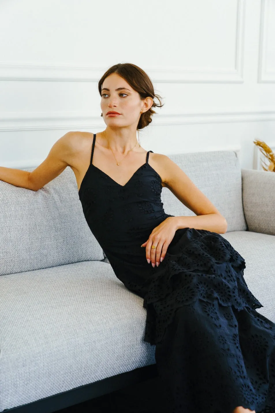 Gudrun Tiered Maxi Dress