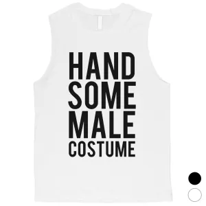 Handsome Male Costume Mens Muscle Shirt