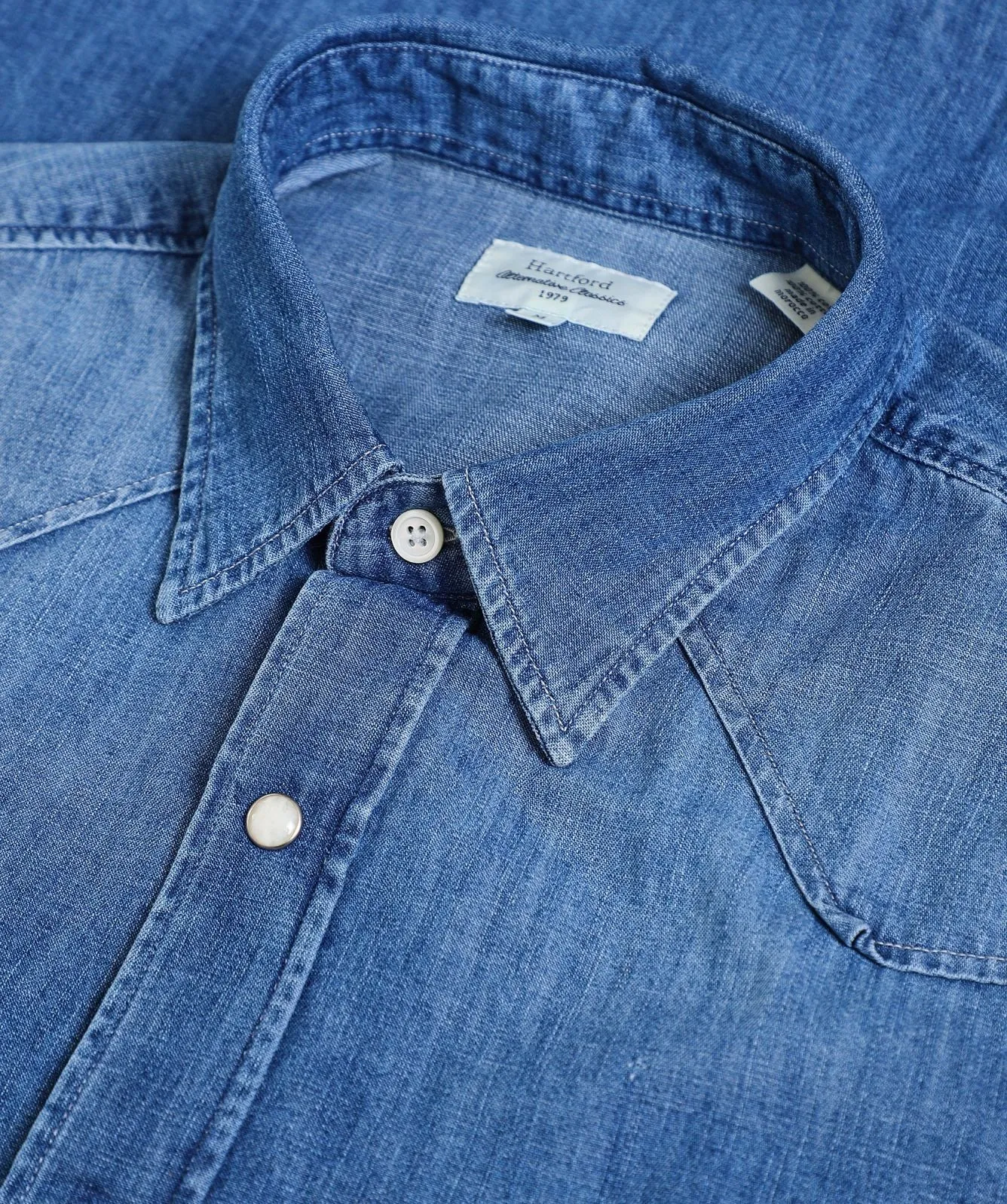 Hartford Phoenix Denim Button Down