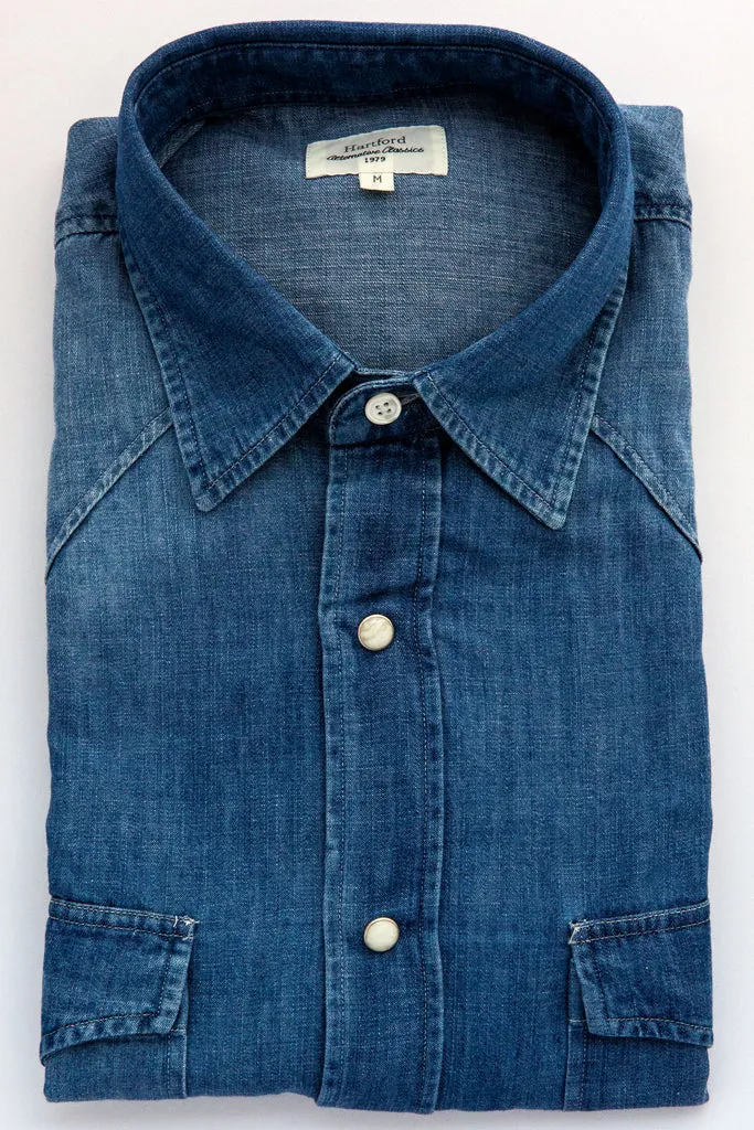 Hartford Phoenix Denim Button Down