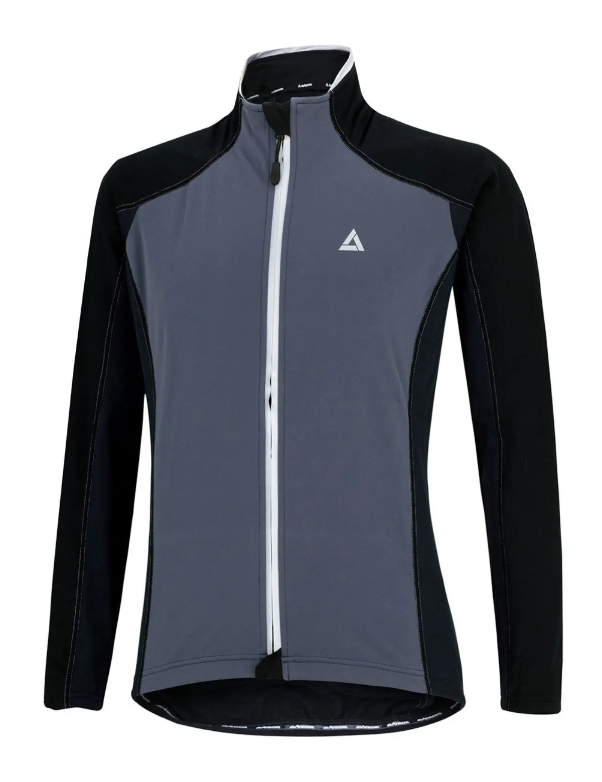 Herren Thermo Fahrradjacke Comfort Line Schwarz Grau