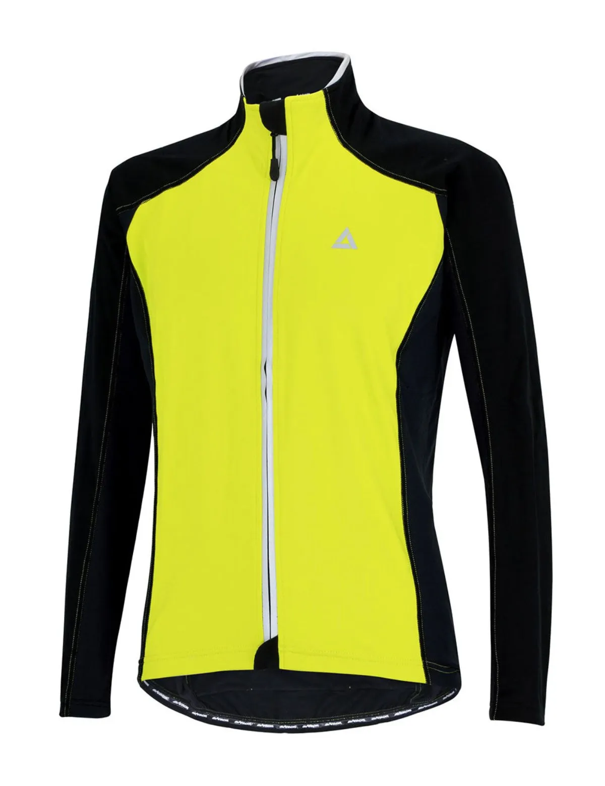 Herren Thermo Fahrradjacke Comfort Line Schwarz Neon