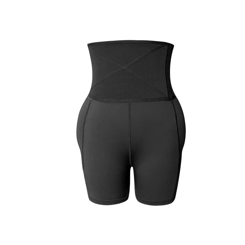 Hip-breasted waist shaping pants