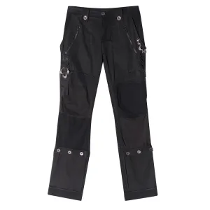 HYEIN SEO CONVERTIBLE PATCHWORK PANTS