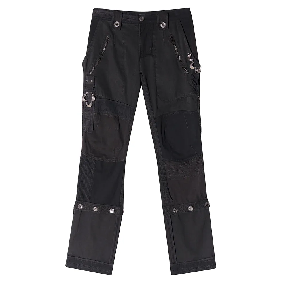 HYEIN SEO CONVERTIBLE PATCHWORK PANTS