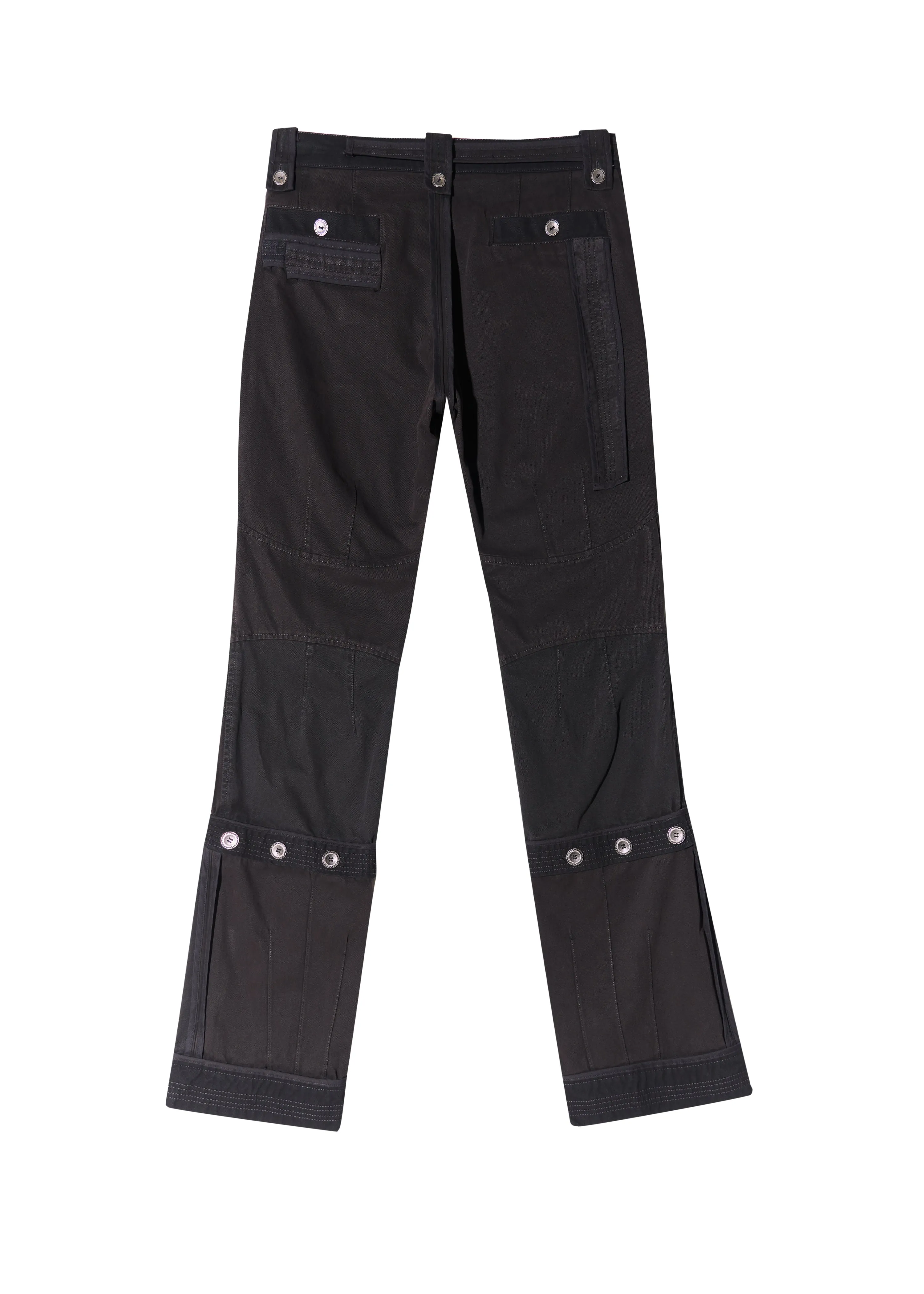 HYEIN SEO - CONVERTIBLE PATCHWORK PANTS