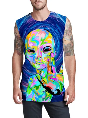 I Come in Peace Men's Muscle Tank