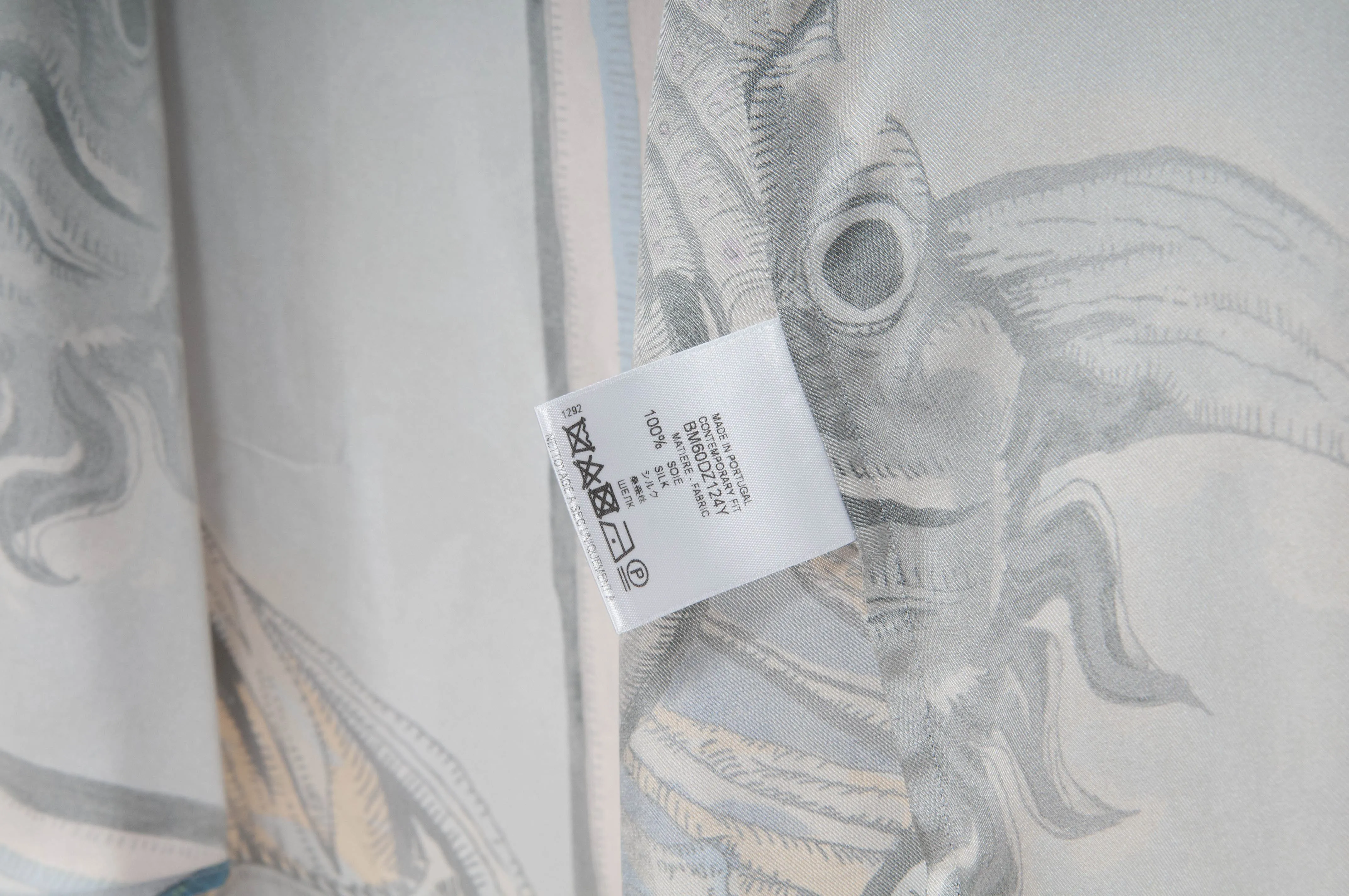 Icarus Silk Printed Hawaiian Shirt