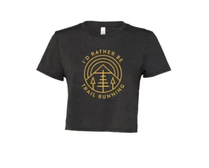 I'd Rather Be Trail Running Boxy Tee