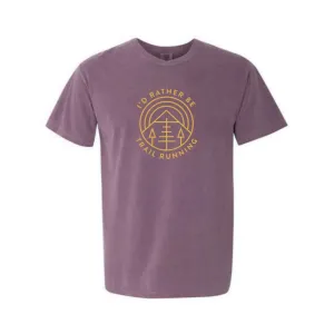 I'd Rather Be Trail Running Comfort Colors T-Shirt
