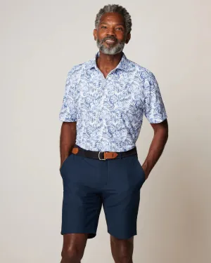 Johnnie-O Aiken Printed Mesh Performance Polo