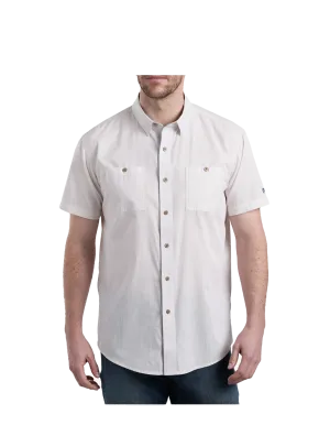 Karib Stripe Perf SS Shirt Sea Salt