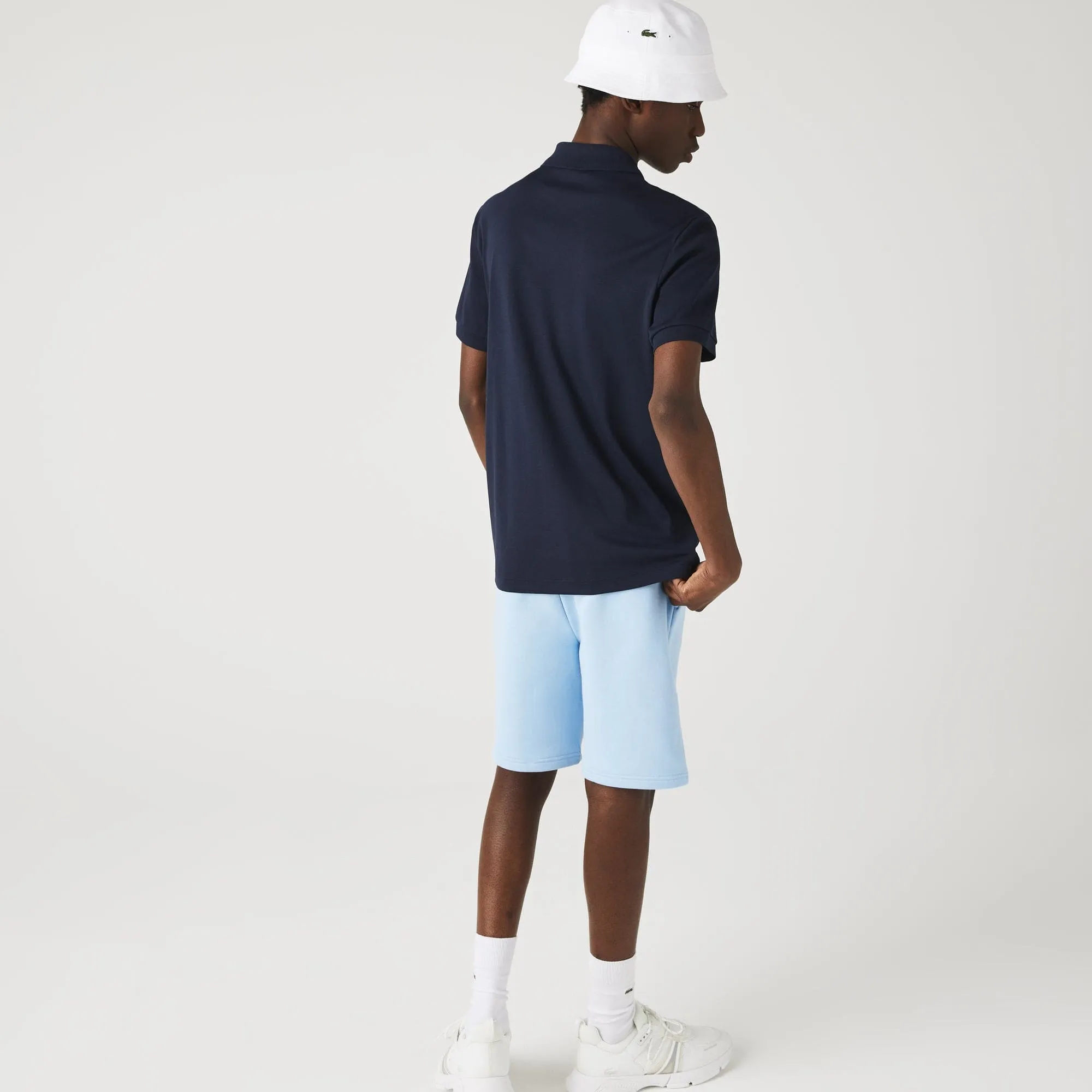 Lacoste Regular Fit Pima Cotton Polo Shirt Navy