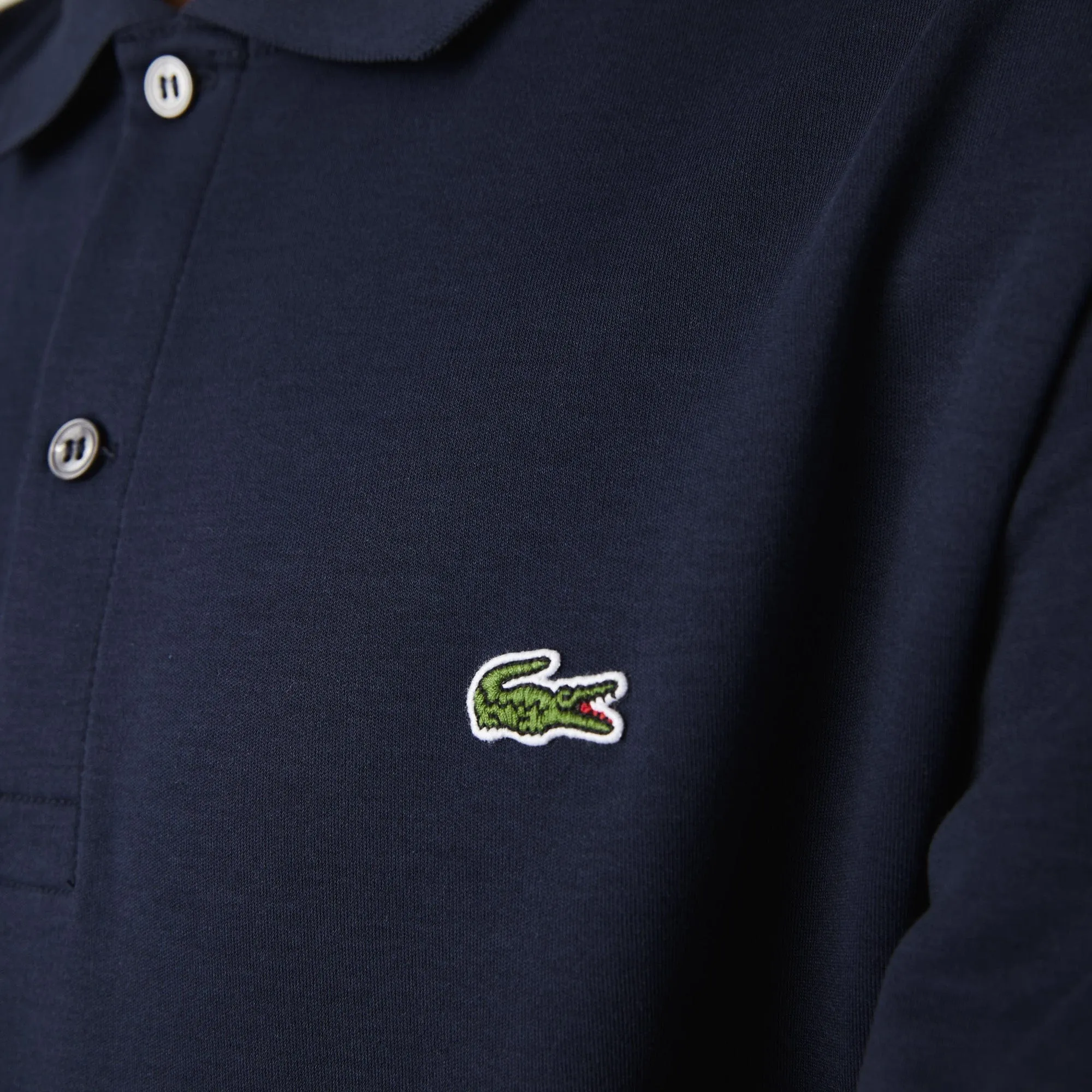Lacoste Regular Fit Pima Cotton Polo Shirt Navy