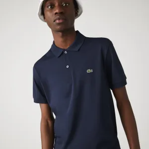 Lacoste Regular Fit Pima Cotton Polo Shirt Navy