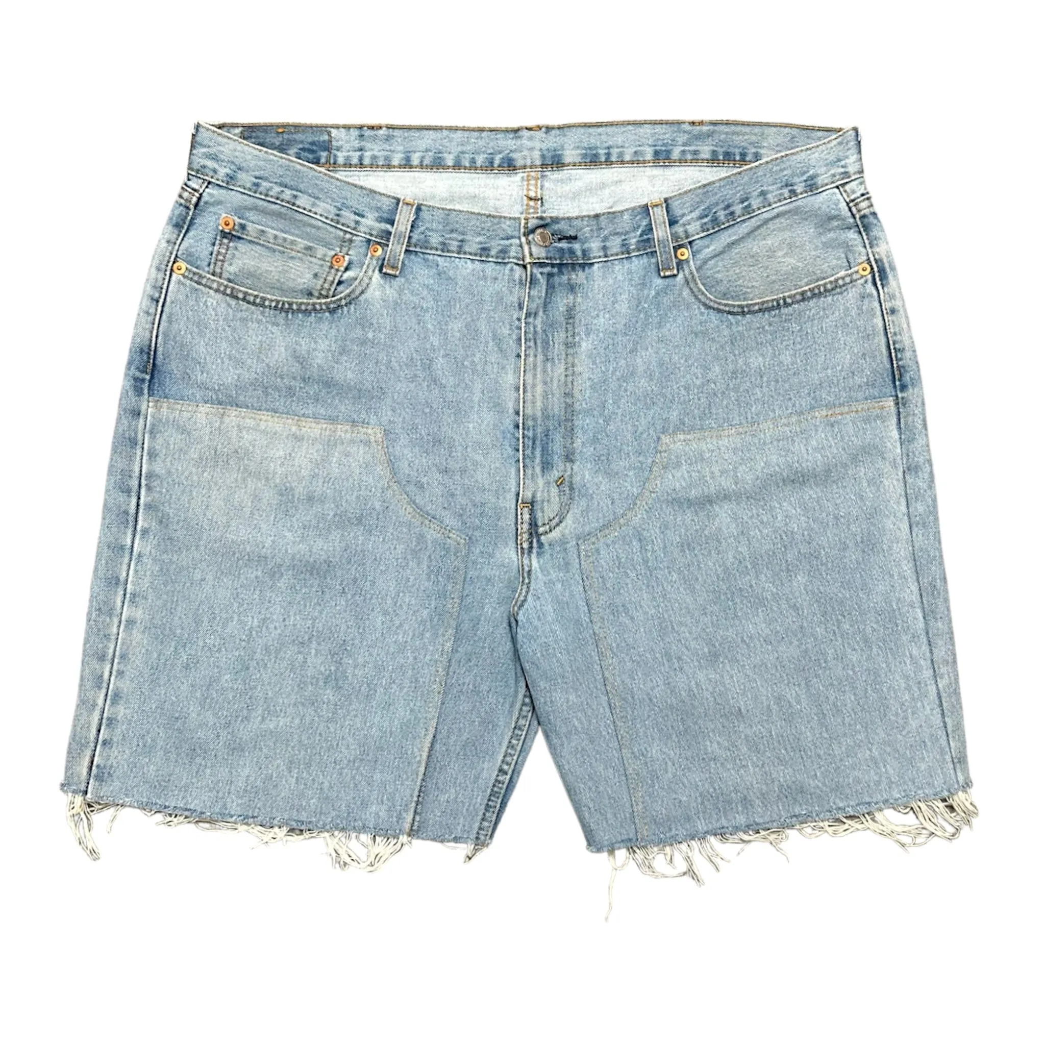 Levis Vintage Double Knee Jean Shorts Indigo Pre-Owned