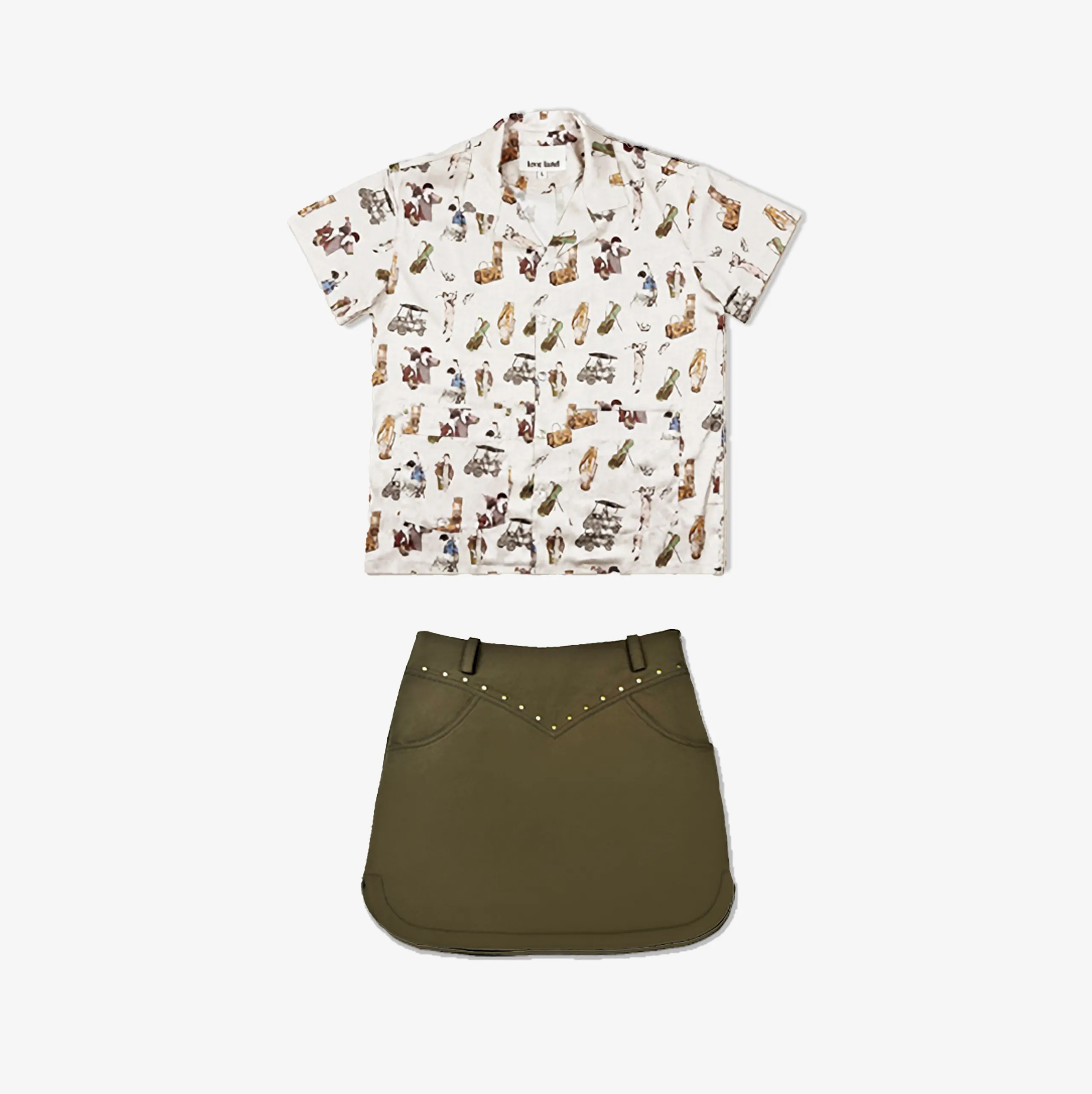 Loveland Vintage Polo Skort Set