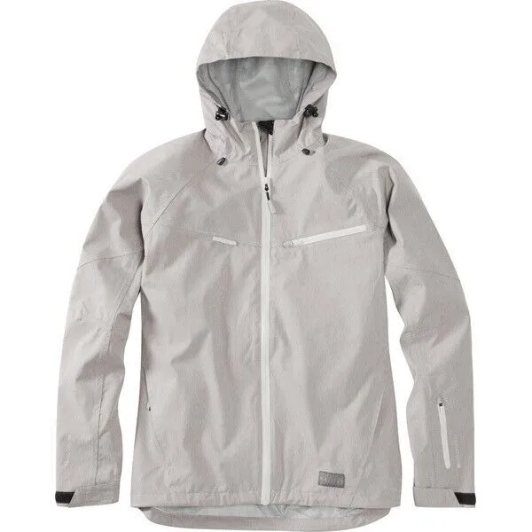 Madison Leia Women's Waterproof Cycling Jacket - Size 8 - Cloud Grey