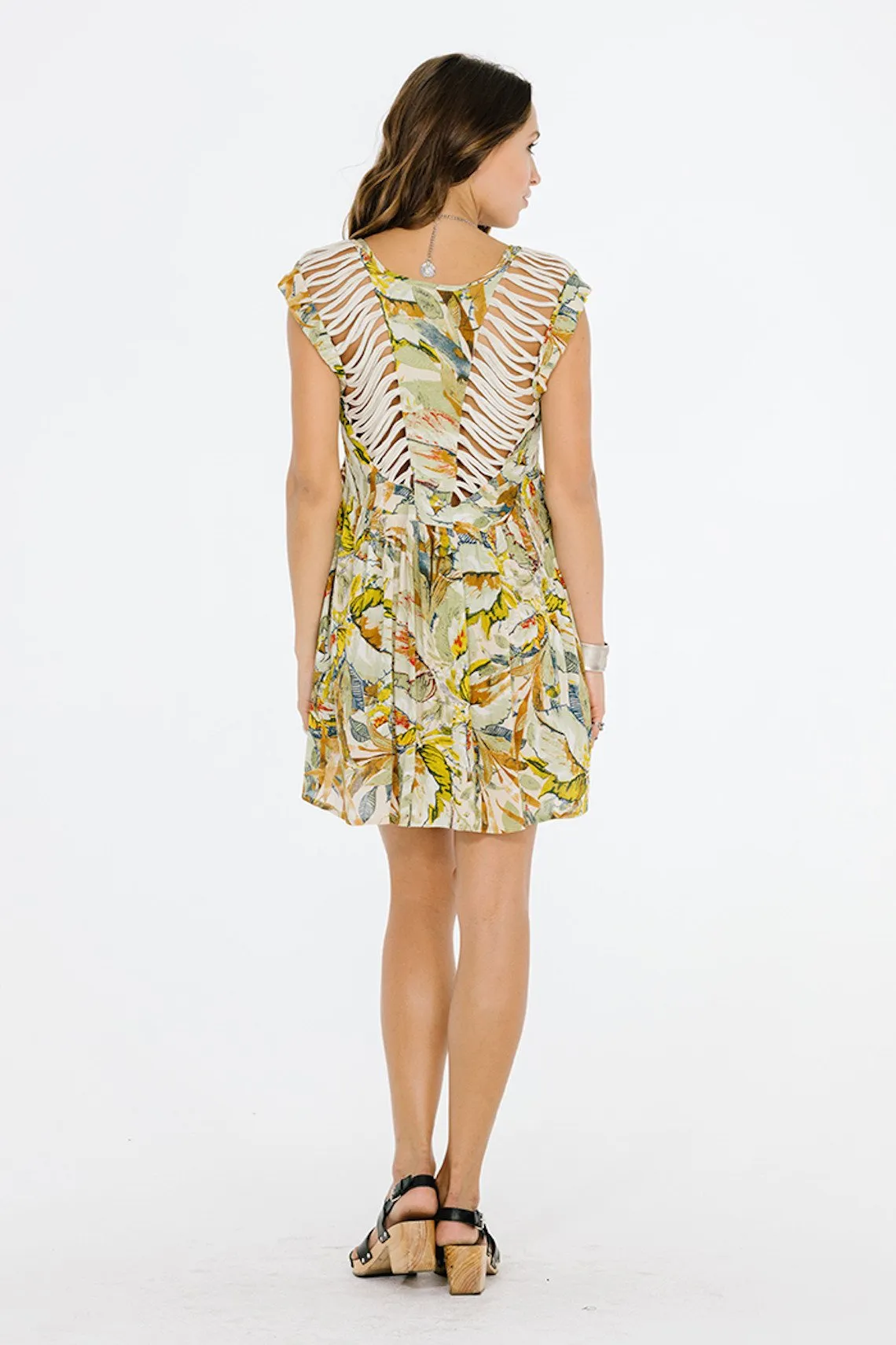 Makiki Valley Cap Sleeve Mini