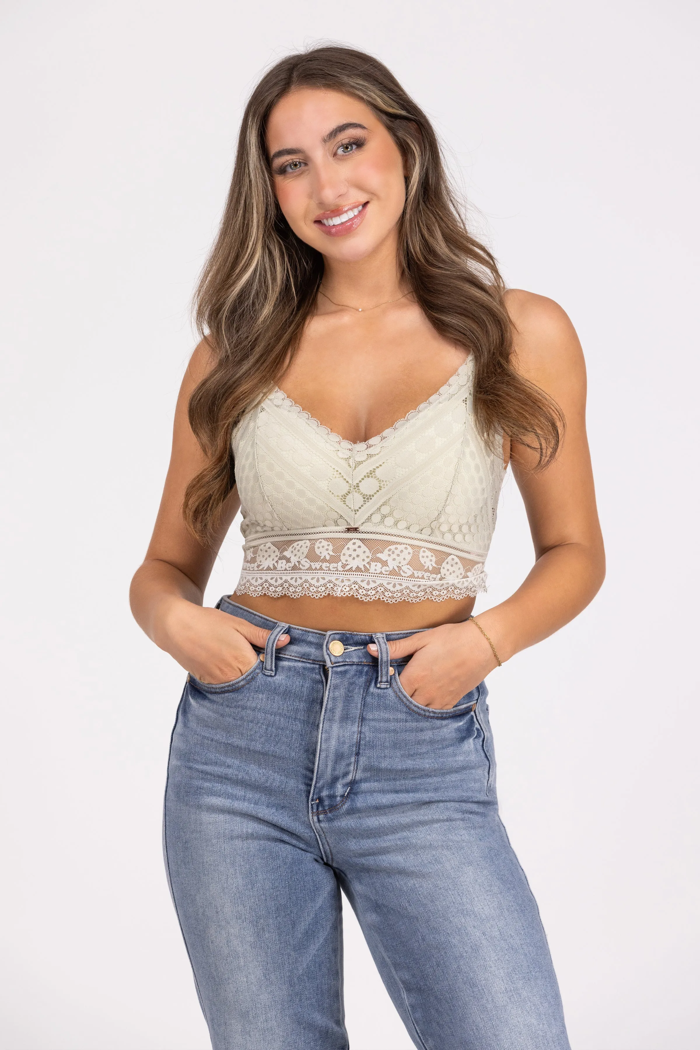Mallory Lace Bralette * Final Sale*