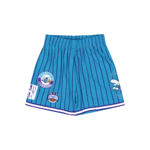 M&n City Collection Mesh Short Hornets Blue/hornets Purple