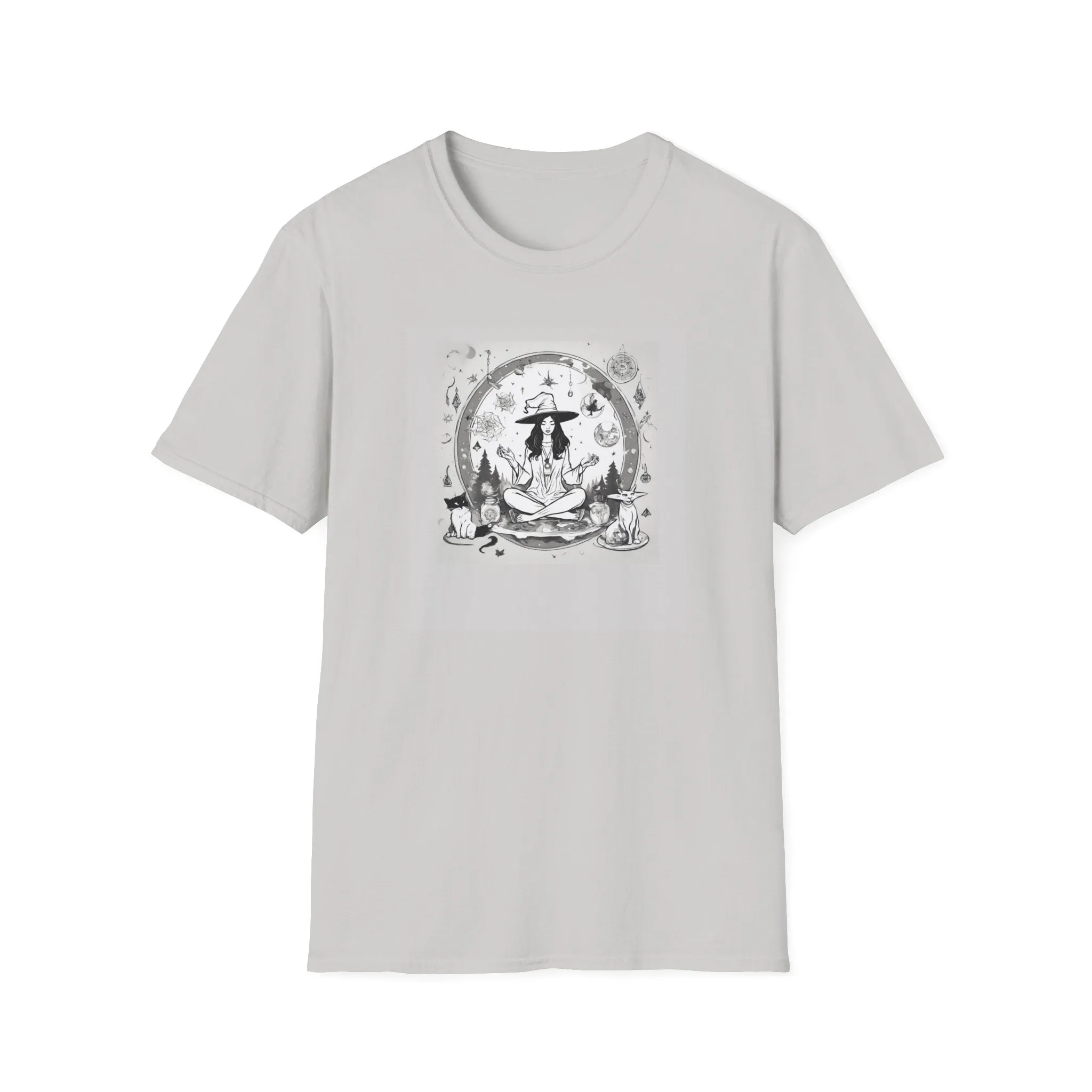 Mediating Your Mind Yoga/Casual/Workout Unisex Softstyle T-Shirt
