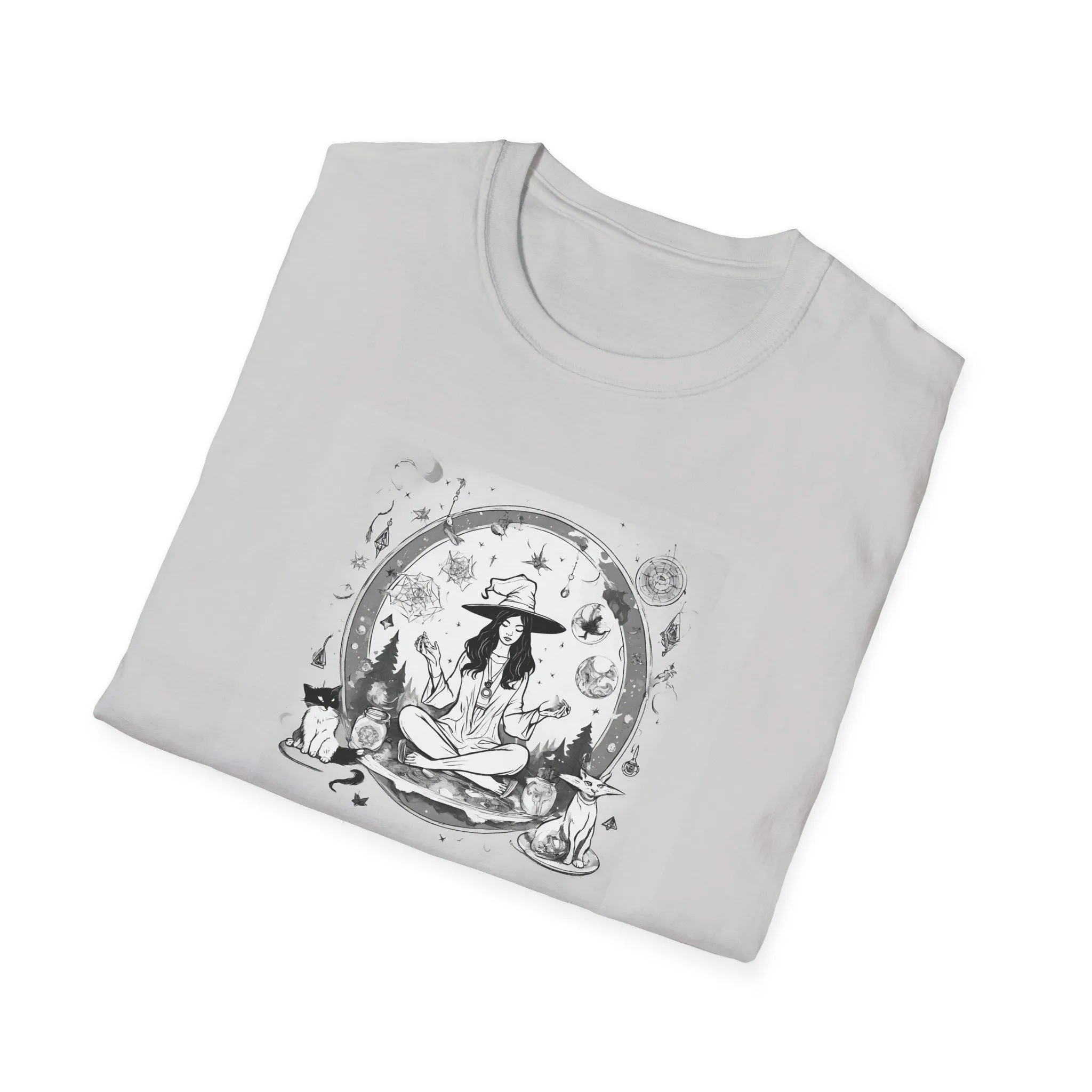 Mediating Your Mind Yoga/Casual/Workout Unisex Softstyle T-Shirt