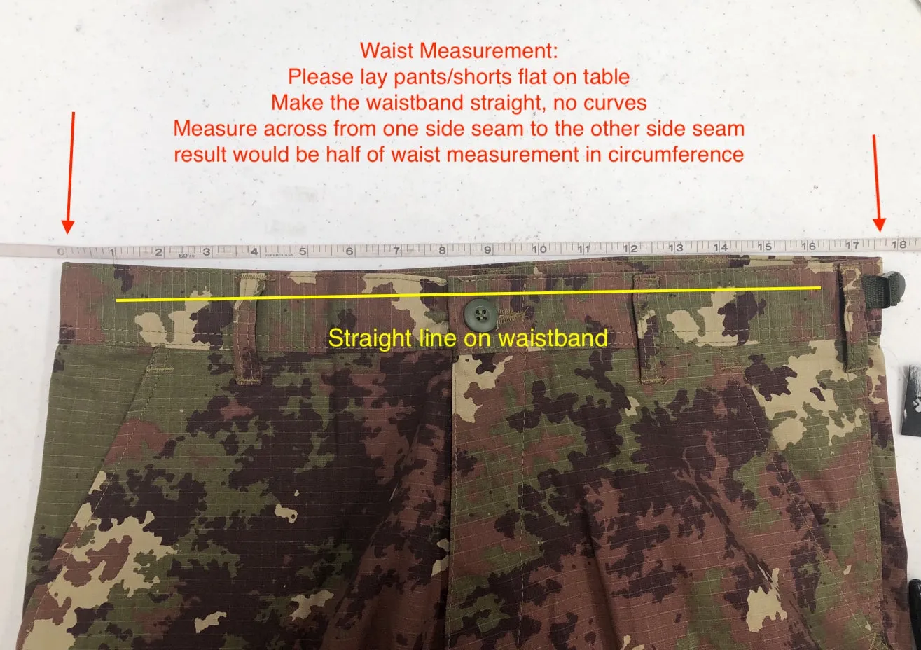 Mens Casual Paratrooper Camouflage Cargo Pants - Stone Washed