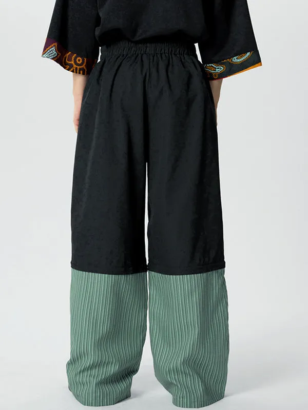 Mens Convertible Two-Way Color Block Pant SKUK74173