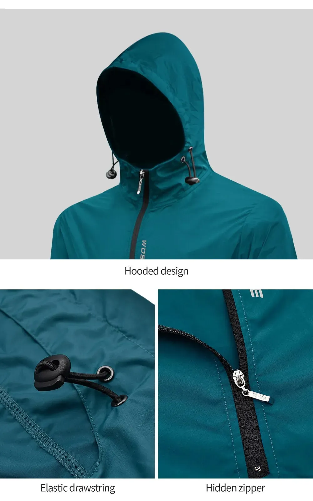 Men's Cycling Hoodies Jacket Waterproof Cortavientos Ciclismo Hombre MTB Bike Hooded Jackets Bicycle Windbreaker