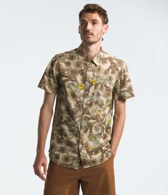 Mens S/s Baytrail Pattern Shirt