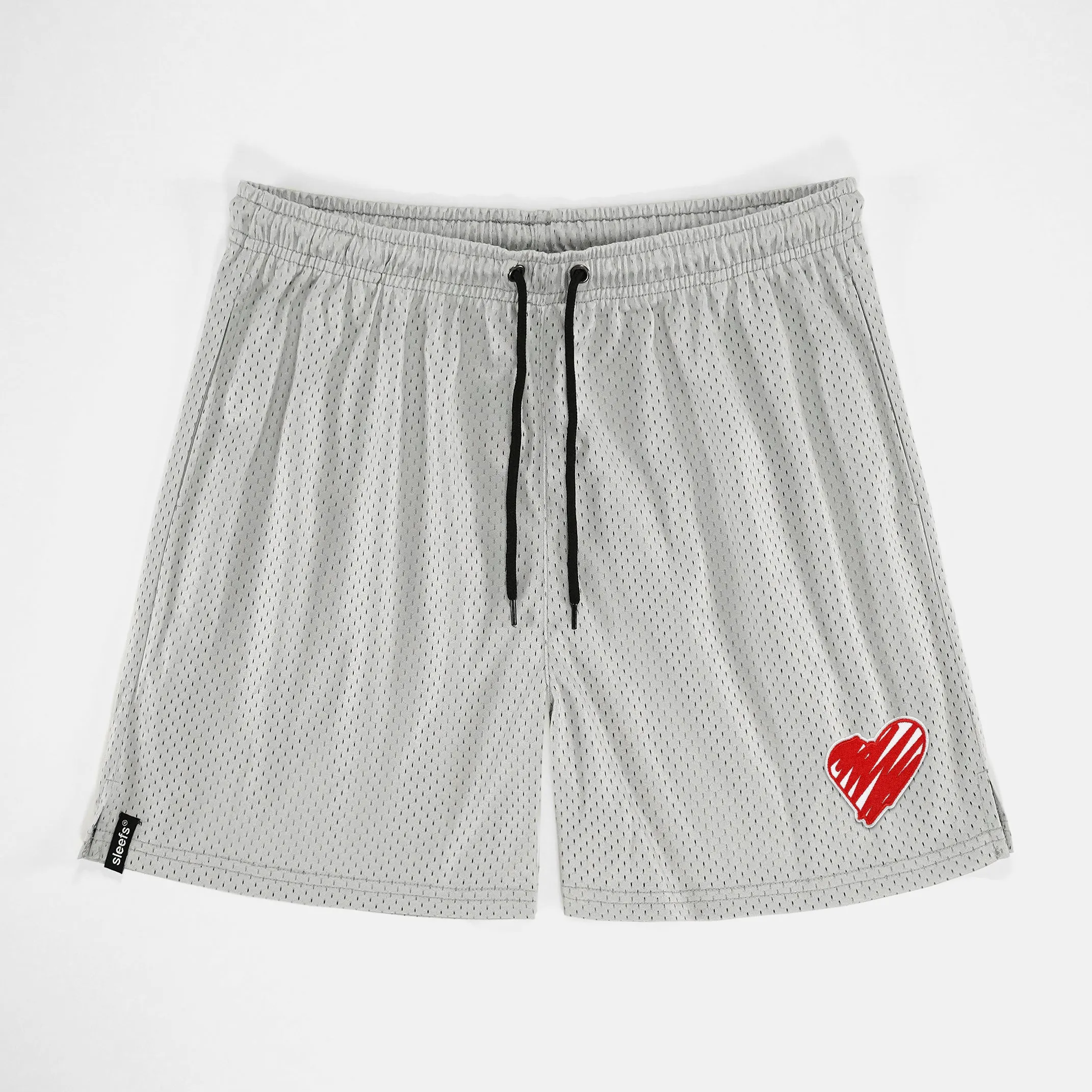 Momma Heart Patch Shorts - 7"