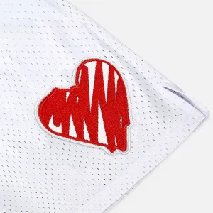 Momma Heart Patch Shorts - 7"