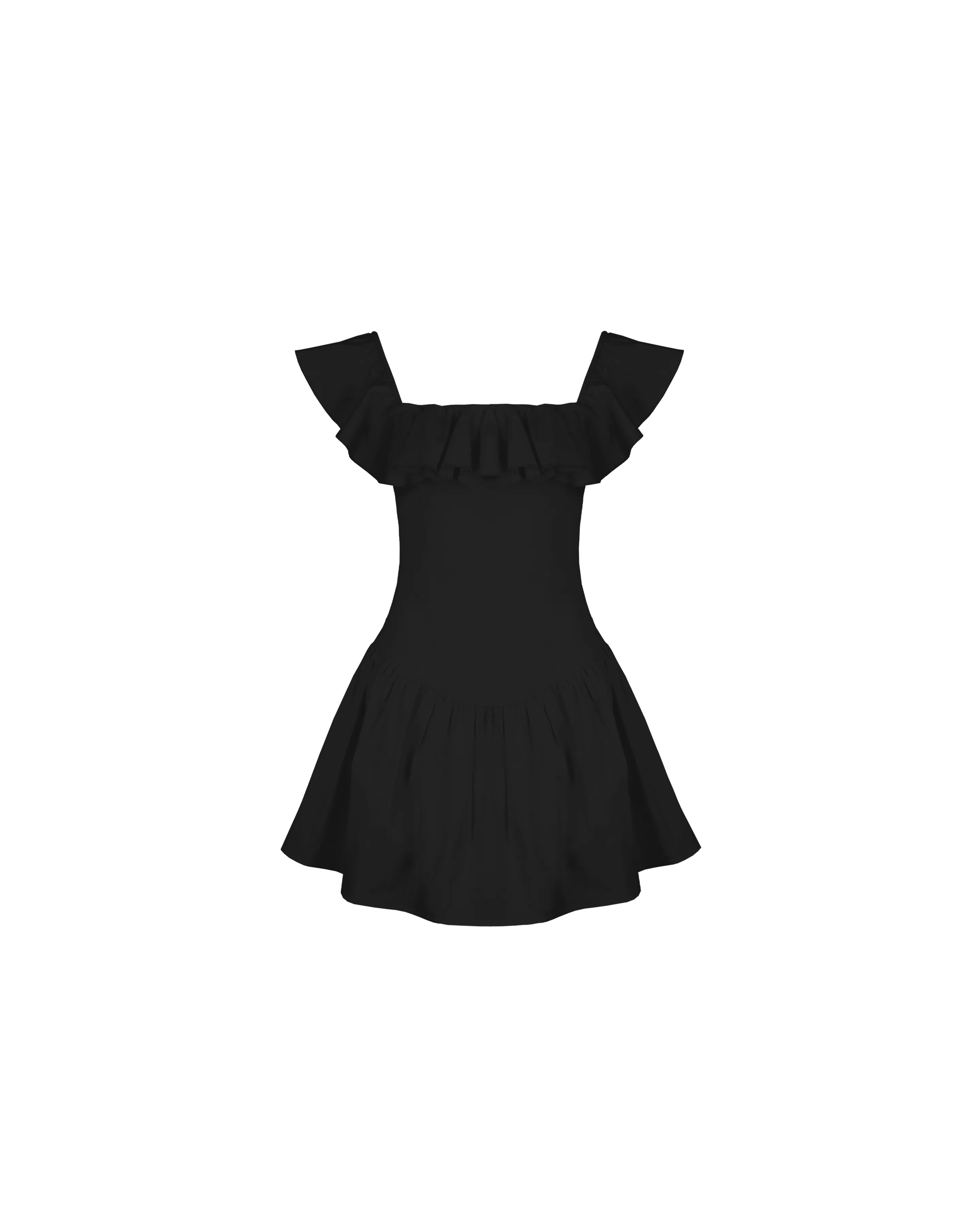 MONACO MINI DRESS BLACK