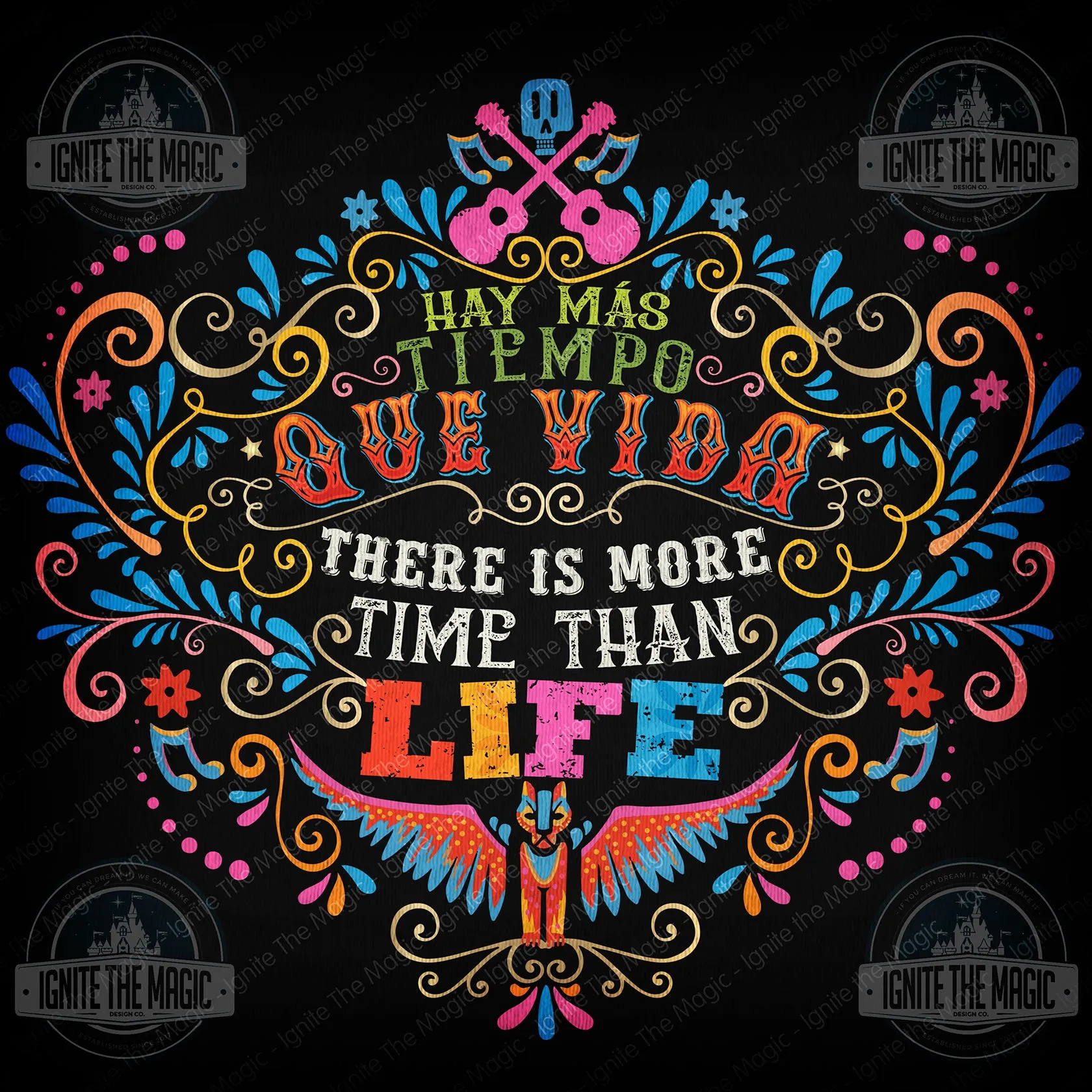 More Time than Life Coco Unisex Short Sleeve Tees
