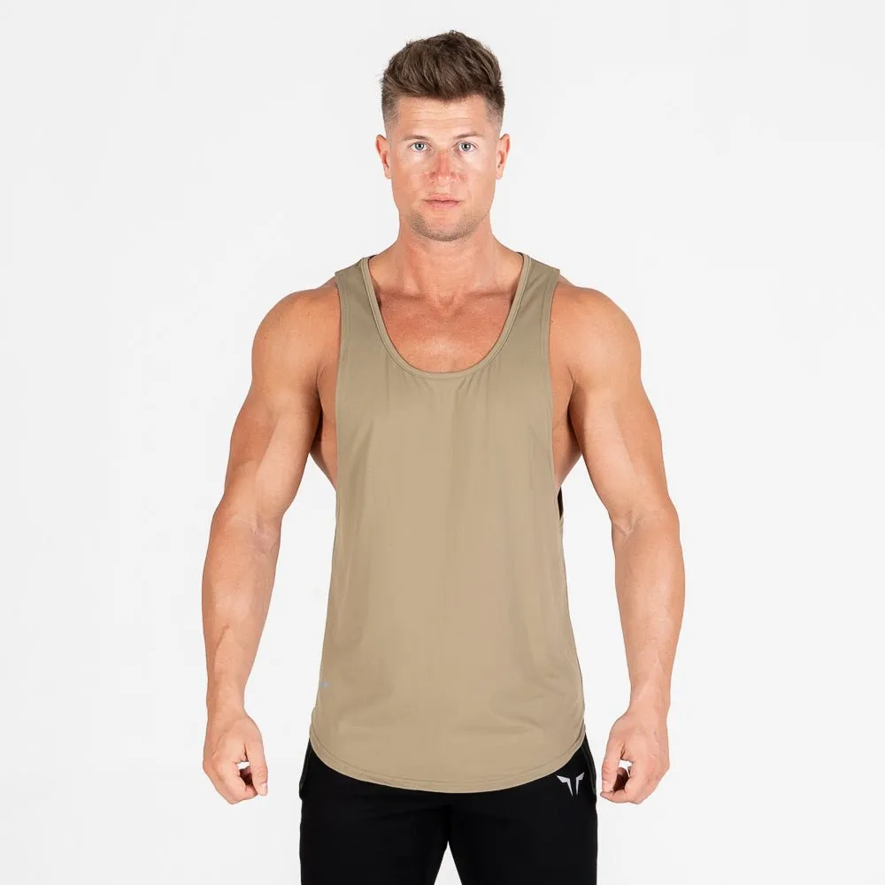 Muscle Stringer - Olive