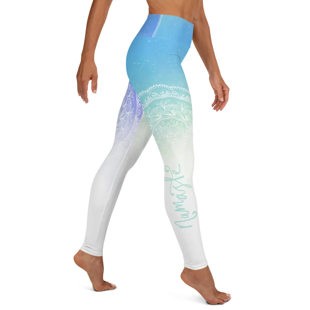 Namaste Gradient High Waist Womens Yoga Leggings