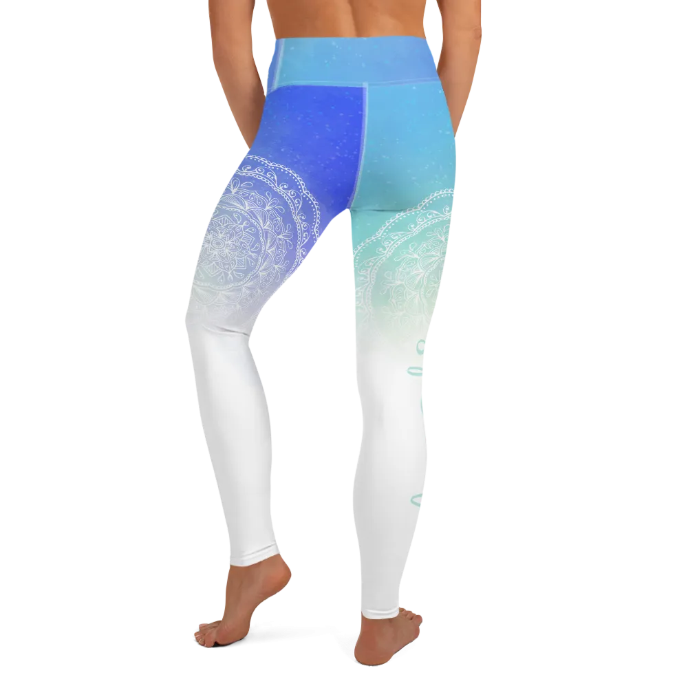 Namaste Gradient High Waist Womens Yoga Leggings