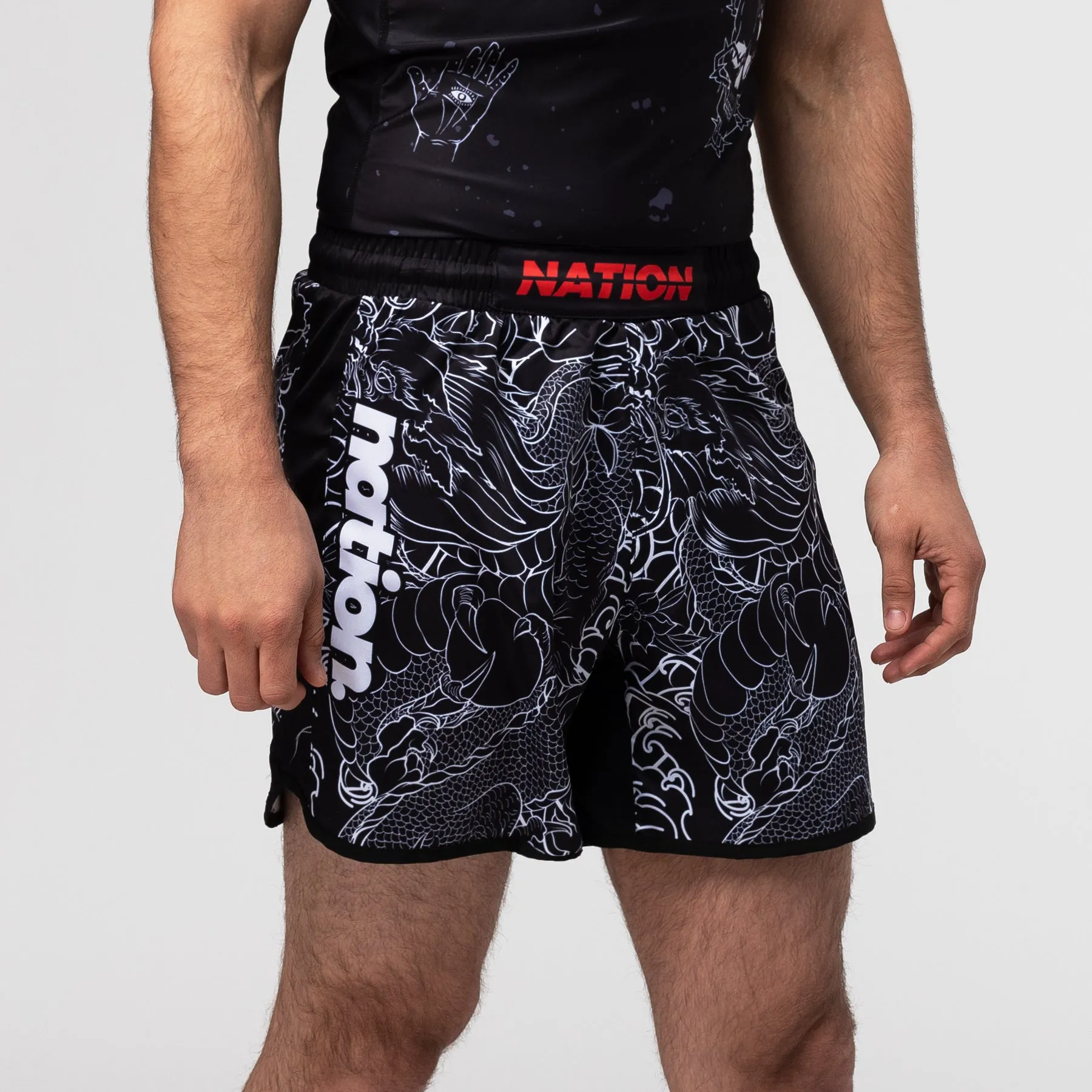 Nation Athletic "Rising Dragon" Shorts