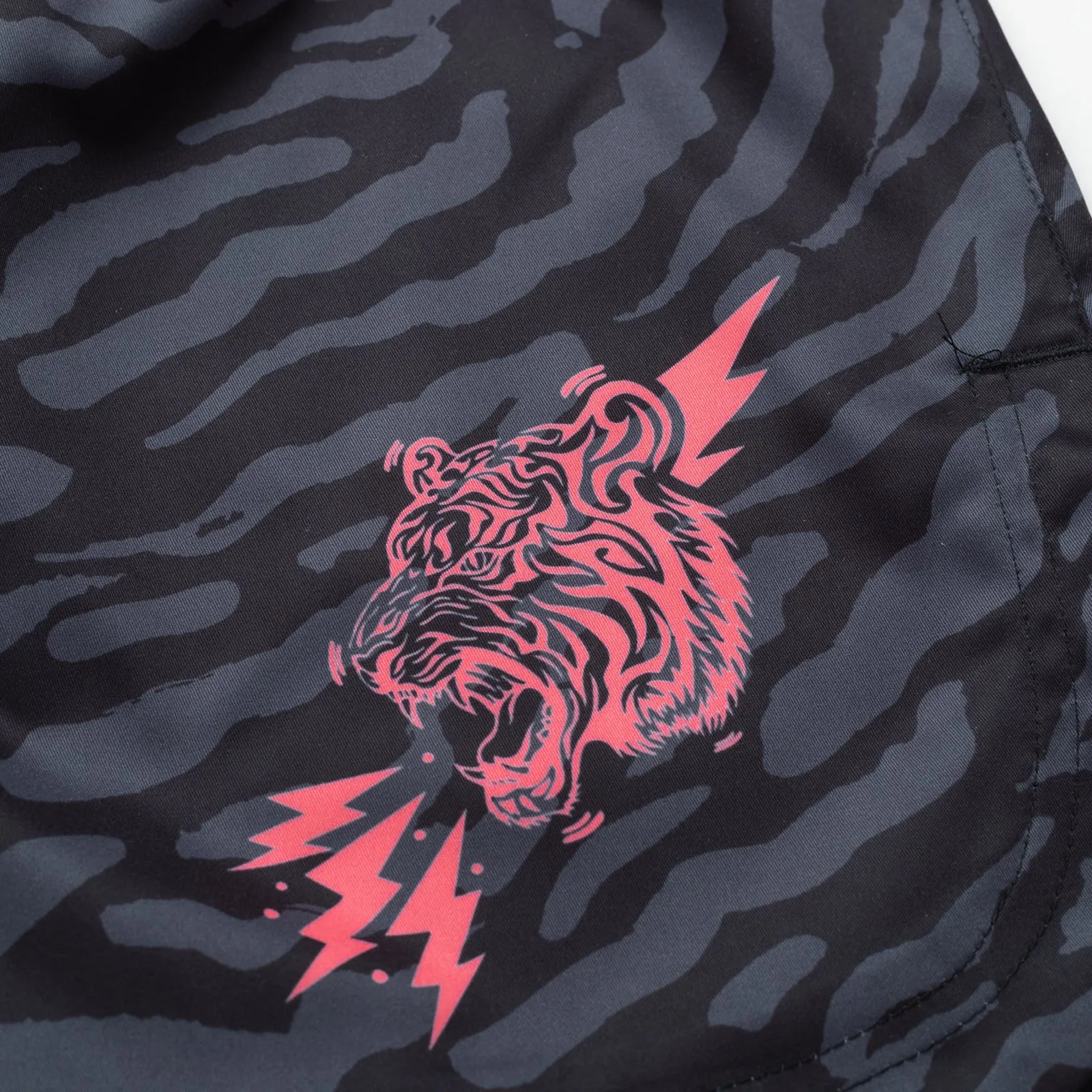 Nation Athletic "Tiger Roar" Shorts - Pink