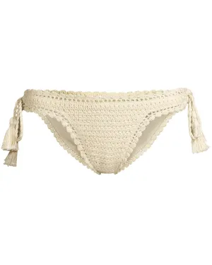 Natural Crochet Gavitella Swim Bottom