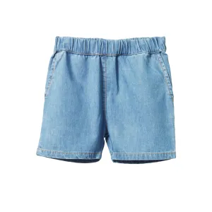 Nature Baby Sailor Shorts Chambray - Sky